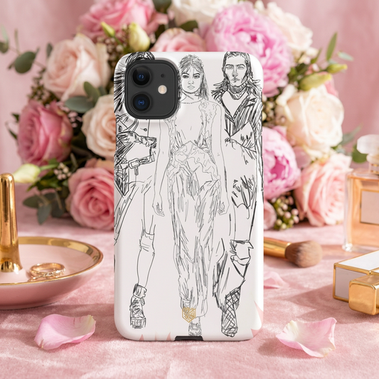 Fashion Model Illustration - Snap Case for iPhone®