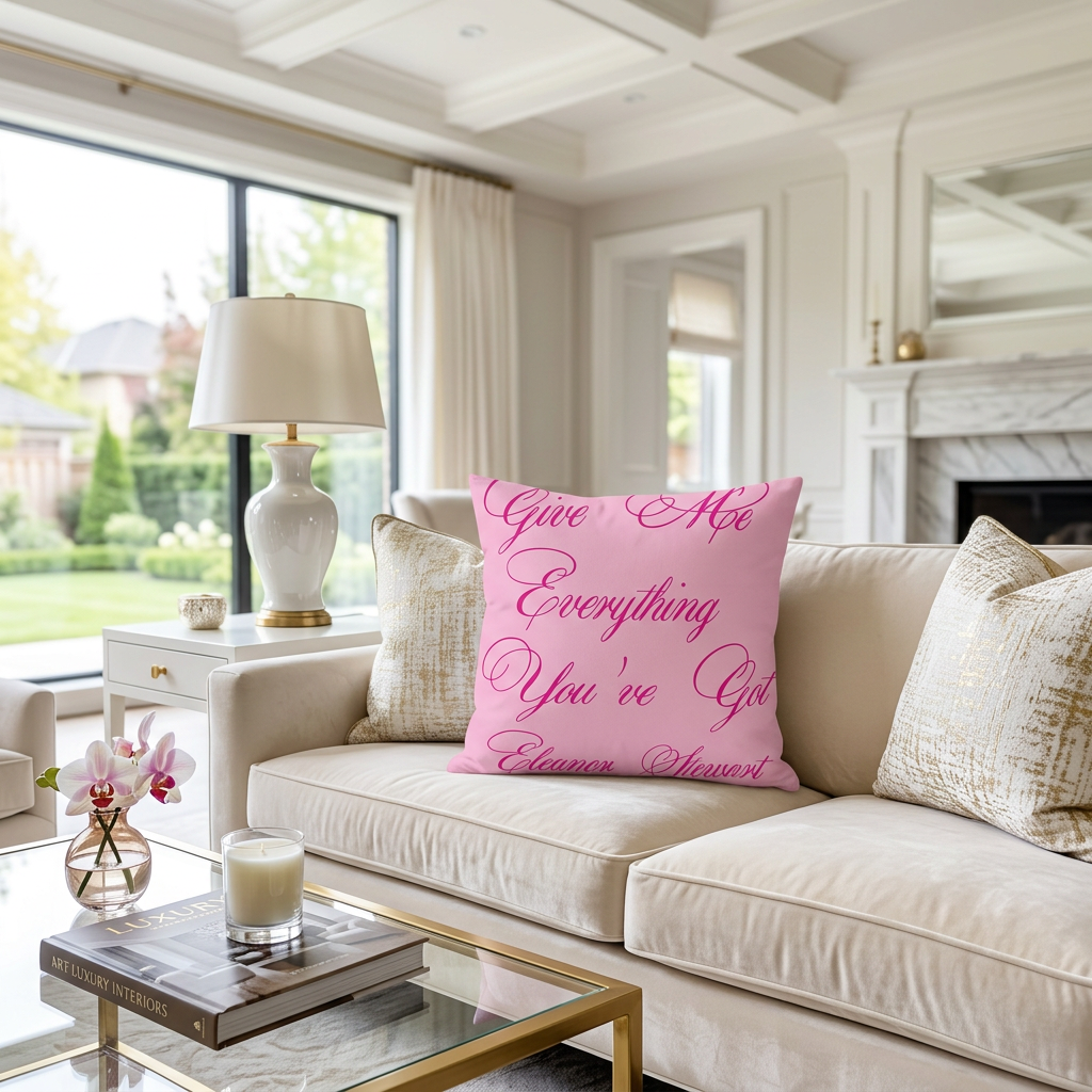 Give Me Everything You've Got! Premium Limited Edition Throw Pillow