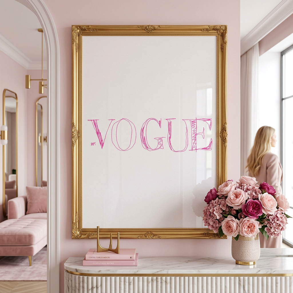 Magazine Logo - Fine Art Print