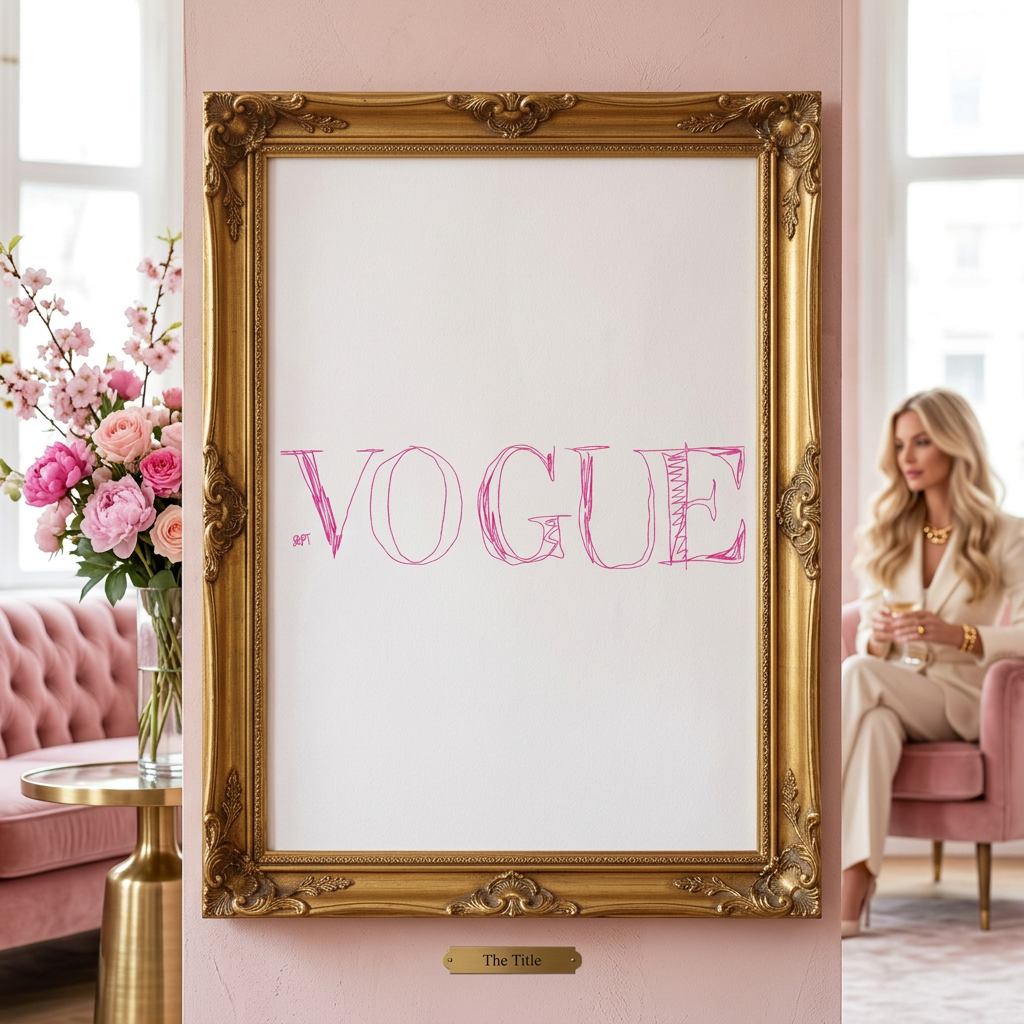 Magazine Logo - Fine Art Print