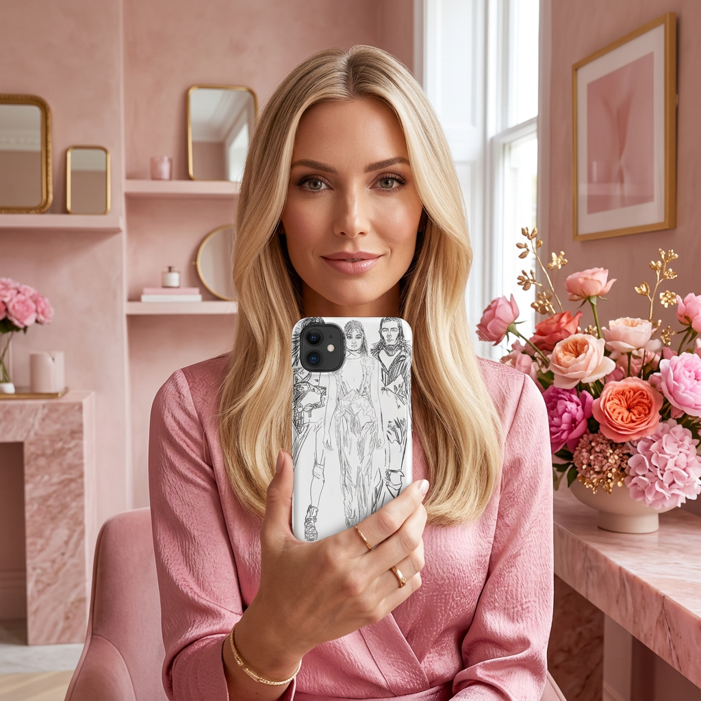 Fashion Model Illustration - Snap Case for iPhone®