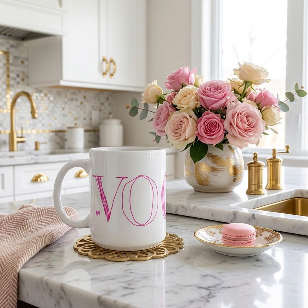 Magazine White 11oz Ceramic Mug